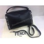 Новинка! Шикарная женская сумочка Fendi Lux  в черном цвете 1788