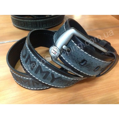 Кожаный ремень TommyHilfiger 0634 ширина 4,5см мужской/женский Кожаный ремень TommyHilfiger 0634 ширина 4,5см мужской/женский