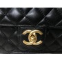 Женская сумочка Chanel реплика с жемчугом натуральная кожа арт 20532