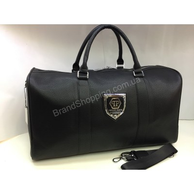 Спортивно-дорожная сумка Philipp Plein в черном цвете арт 20125