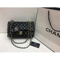 Кожаная сумка Chanel 2.55 black 1361