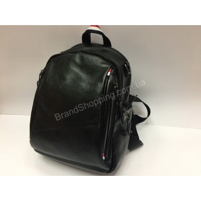 Модный кожаный рюкзак-сумка мужской/женский 1476