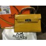 ХИТ! Нереально стильная сумочка Hermes Kelly mini  рептилия арт 20348