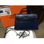 ХИТ! Ультра модная сумочка Hermes Kelly mini рептилия арт 20349