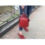 Кожаный рюкзак Philipp Plein red 0440