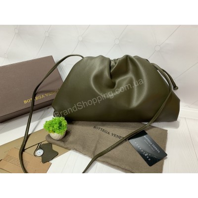 Сумка клатч Bottega Veneta pouch standart  цвет хаки арт 20309