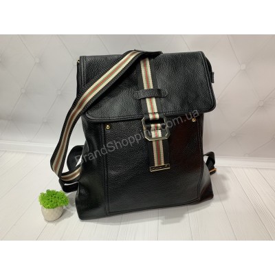 Рюкзак -сумка из натуральной кожи цвет черный  арт 20313 Рюкзак -сумка из натуральной кожи цвет черный  арт 20313