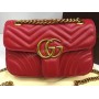 Оригинальная женская сумка Gucci red Lux 1510