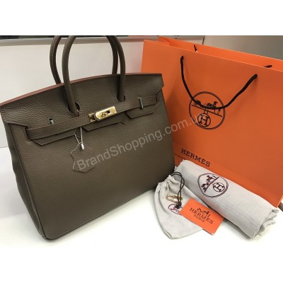 Шикарная сумочка Hermes Birkin 35см в люкс качестве 1785