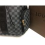 Мужской рюкзак Louis Vuitton серый 1401