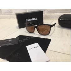 NEW 2018!!Очки солнцезащитные CHANEL коричневые в полном комплекте 1763