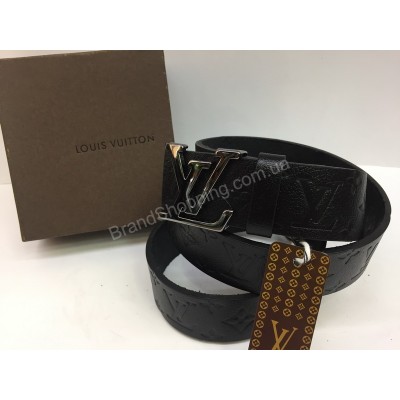 Шикарный ремень из натуральной кожи Louis Vuitton арт 20165