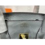 Сумка Hermes Birkin 35см в голубом цвете арт 21518