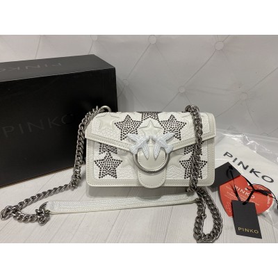 Сумка Pinko белая в полном комплекте арт 21513