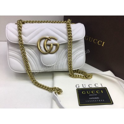 NEW 2018 Шикарная сумочка Gucci из натуральной кожи в Lux качестве в полном комплекте есть номерной знак арт 2086