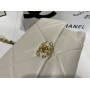 Chanel сумка реплика в белом цвете арт 21519