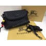 Сумка кожаная Burberry black 1319