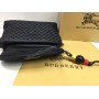 Сумка кожаная Burberry black 1319