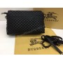 Сумка кожаная Burberry black 1319