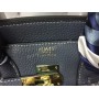 Сумочка Hermes Birkin 30 см из натуральной телячьей кожи копия класса ААА арт 20351