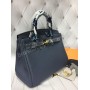 Сумочка Hermes Birkin 30 см из натуральной телячьей кожи копия класса ААА арт 20351