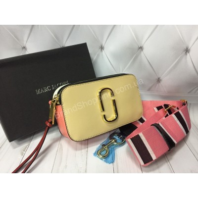 Стильная сумочка Marc Jacobs из натуральной кожи saffiano арт 20357