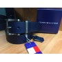 Кожаный ремень Тоmmy Hilfiger ширина 4 см синий 0605