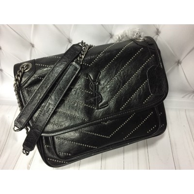 Стильная сумочка YSL из натуральной кожи арт 20376