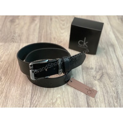 Ремень Calvin Klein из натуральной кожи в подарочной упаковке арт 20394