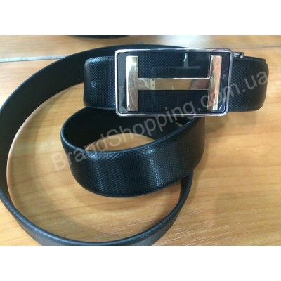 Кожаный ремень Hermes 0717 ширина 3,5см мужской