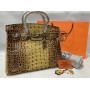 Сумочка Hermes Birkin 35см крокодил арт 20356