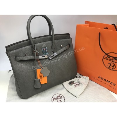 Кожаная брендовая сумка Hermes lux 1432