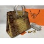 Сумочка Hermes Birkin 35см крокодил арт 20356