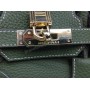 Модная женская  кожаная сумка Hermes Birkin Lux 30см