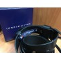 Кожаный ремень Tommy Hilfiger черный ширина 3,5 см 0640