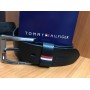 Кожаный ремень Tommy Hilfiger черный ширина 3,5 см 0640