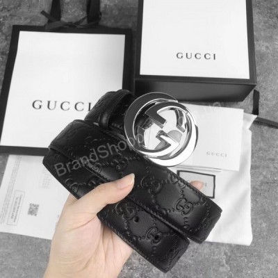 Ремень Gucci копия класса ААА в полном комплекте арт 20366