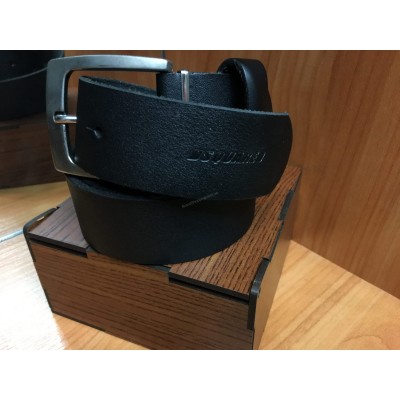 Кожаный ремень Dsquared черный ширина 4 см 06701