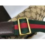 Стильная женская сумка Gucci big коричневая 1533