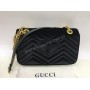 Женская сумочка Gucci велюр черная 1534