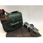 Кожаная женская сумка Gucci цвет зеленый 1536