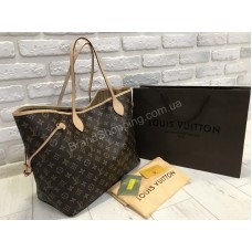 Стильная сумочка Louis Vuitton Lux neverfull 1736