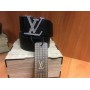 Кожаный ремень Louis Vuitton ширина 3,5 см черный 0696