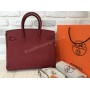 Оригинальная женская сумочка Hermes Birkin 35 см в полном комплекте   из натуральной кожи 1866