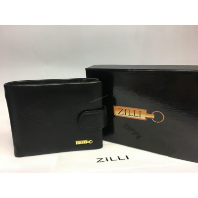 Мужское кожаное портмоне Zilli с зажимом 1410