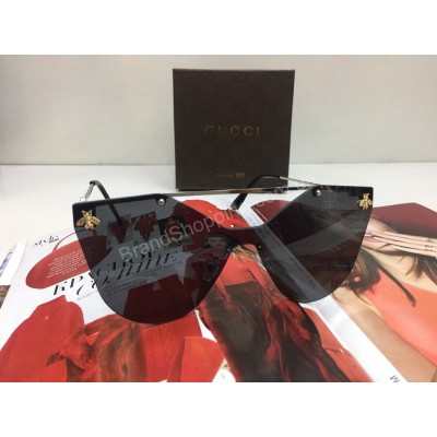 NEW 2018!!Очки женские солнцезащитные  GUCCI черные 2028