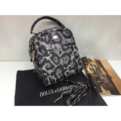 НОВИНКА! Брендовый рюкзак-сумка Dolce&Gabbana в леопардовом цвете 1801