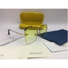 NEW 2018 Очки солнцезащитные Gucci  в желтом цвете арт 2042