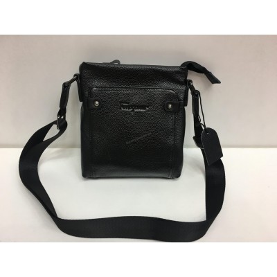 Мужская кожаная сумка через плечо Ferragamo 1422
