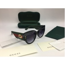 NEW 2018 Шикарные очки GUCCI солнцезащитные  в полном комплекте арт 2053